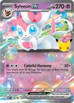 Sylveon EX #100 - Pokemon Promo