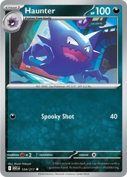 Haunter ENERGY PATTERN #124 - Pokemon Ascended Heroes