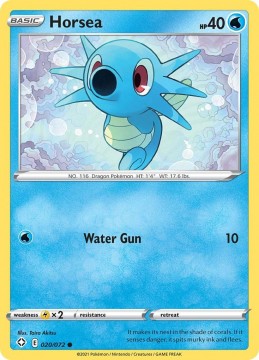 Horsea #20 - Pokemon Shining Fates
