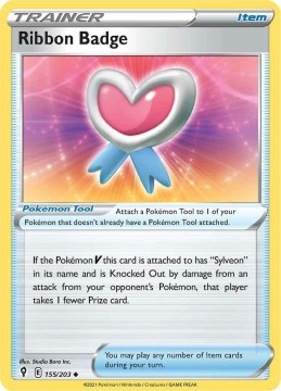 Ribbon Badge #155 - Pokemon Evolving Skies