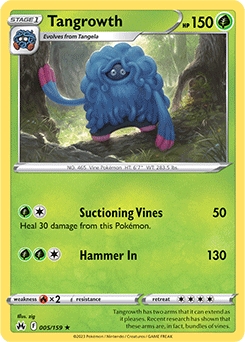 Tangrowth #5 - Pokemon Crown Zenith