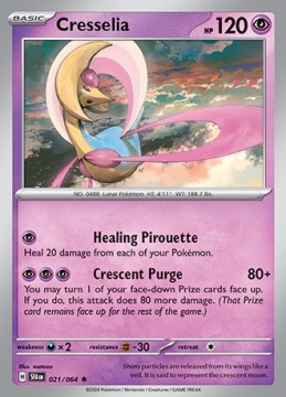 Cresselia REVERSE HOLO #21 - Pokemon Shrouded Fable