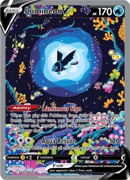 Lumineon V #GG39 - Pokemon Crown Zenith 