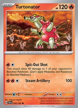 Turtonator #35 - Pokemon Temporal Forces