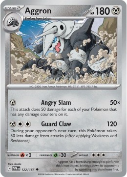 Aggron #122 - Pokemon Twilight Masquerade
