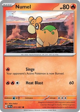 Numel #11 - Pokemon Paldean Fates