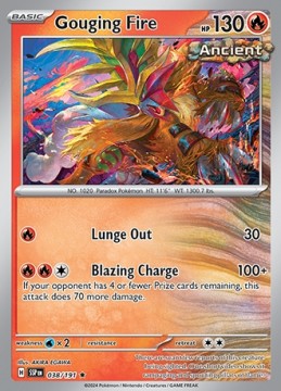 Gouging Fire #38 - Pokemon Surging Sparks