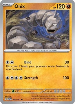 Onix #70 - Pokemon Mega Evolution