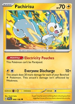 Pachirisu #68 - Pokemon Scarlet & Violet