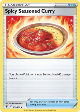 Spicy Seasoned Curry REVERSE HOLO #151 - Pokemon Astral Radiance 