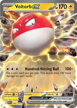 Voltorb EX #58 - Pokemon Ascended Heroes