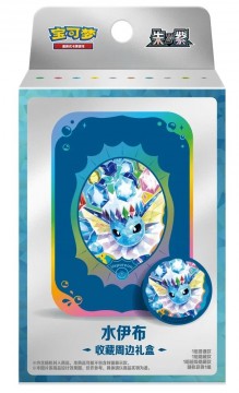 Pokemon - Crystal Gathering Kinesisk Vaporeon Tin Set
