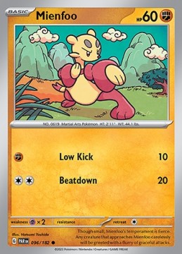 Mienfoo #96 - Pokemon Paradox Rift