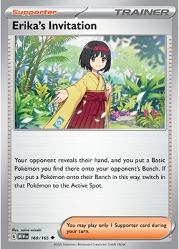 Erika's Invitation #160 - Pokemon Scarlet & Violet 151