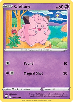 Clefairy #53 - Pokemon Brilliant Stars 