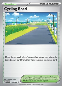 Cycling Road #157 - Pokemon Scarlet & Violet 151