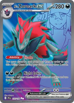 N's Zoroark EX #175 - Pokemon Journey Together 