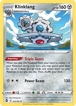 Klinklang #125 - Pokemon Silver Tempest