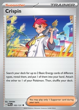 Crispin #105 - Pokemon Prismatic Evolutions