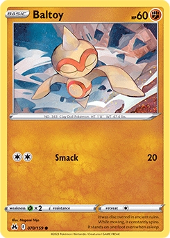 Baltoy #70 - Pokemon Crown Zenith