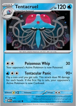 Tentacruel #73 - Pokemon Scarlet & Violet 151