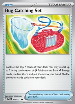 Bug Catching Set #102 - Pokemon Prismatic Evolutions