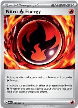 Nitro R Energy HOLO #86 - Pokemon Chaos Rising