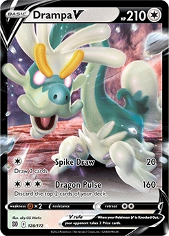 Drampa V #128 - Pokemon Brilliant Stars 