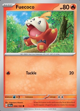 Fuecoco #34 - Pokemon Paldea Evolved