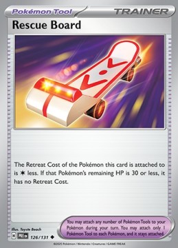 Rescue Board #126 - Pokemon Prismatic Evolutions