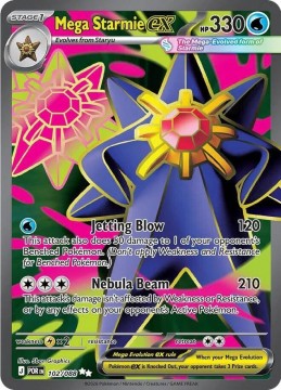 Mega Starmie EX #102 - Pokemon Perfect Order