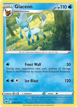Glaceon #38 - Pokemon Astral Radiance
