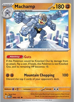 Machamp HOLO #68 - Pokemon Scarlet & Violet 151