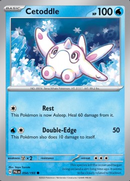 Cetoddle #54 - Pokemon Paldea Evolved