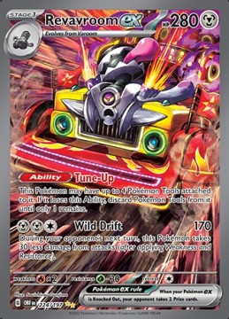 Revavroom EX #224 - Pokemon Obsidian Flames