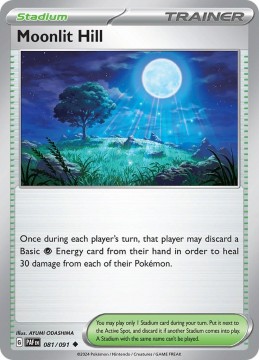 Moonlit Hill #81 - Pokemon Paldean Fates