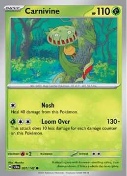 Carnivine #7 - Pokemon Stellar Crown