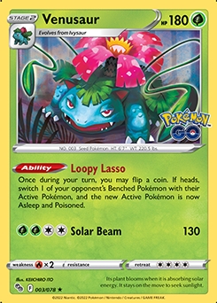 Venusaur HOLO #3 - Pokemon Go