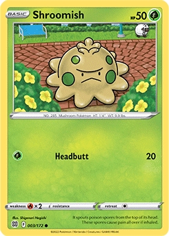 Shroomish #3 - Pokemon Brilliant Stars