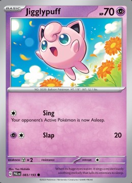 Jigglypuff #83 - Pokemon Paldea Evolved