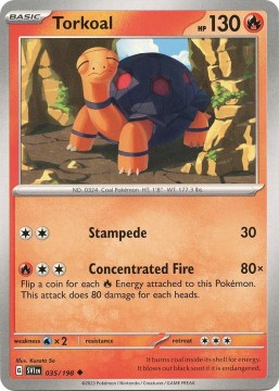 Torkoal #35 - Pokemon Scarlet & Violet 