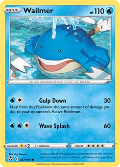 Wailmer #37 - Pokemon Silver Tempest 