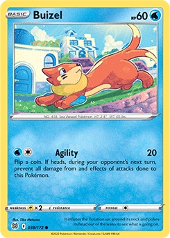 Buizel #38 - Pokemon Brilliant Stars