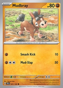Mudbray #91 - Pokemon Temporal Forces