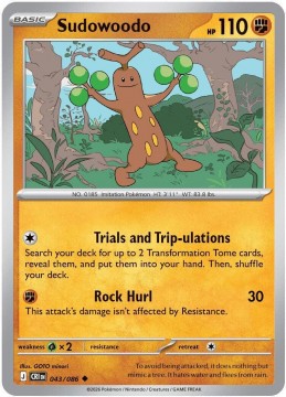 Sudowoodo #43 - Pokemon Chaos Rising
