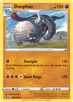 Donphan #92 - Pokemon Silver Tempest