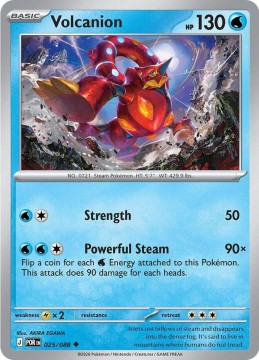 Volcanion #25 - Pokemon Perfect Order