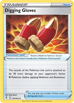Digging Gloves #145 - Pokemon Evolving Skies