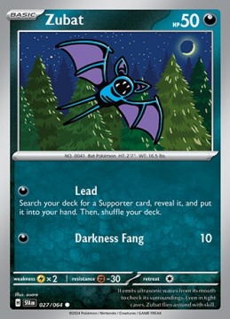 Zubat #27 - Pokemon Shrouded Fable