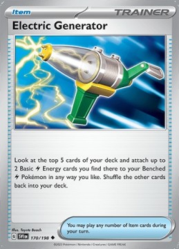 Electric Generator #170 - Pokemon Scarlet & Violet
